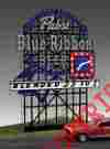 4081 8.35 Pabst Blue Ribbon Beer Animated Lighted Sign Miller Engineering Neon Billboard By Eng Ho O Scale