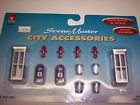 433-1851 Life Like Scene Master City Accessories Phone Booths Mailbox Fireplugs