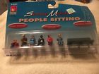 433-1857 Life Like Scale Figure People Sitting Set 616374043835