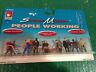 433-1860 Jm Life Like Scale Scene Master People Working 616374043859