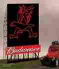 44-2302 Budweiser Beer Eagle Animated Lighted Sign Miller Engineering Neon Billboard By Eng Ho N Scale