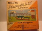 4401-298 4401 Plasticville Vintage Usa Ho Scale Train Accessories Set