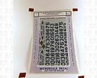 48-0199 Microscale O Decals Reading