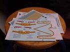 48-43 Microscale Sets Decal Santa Fe And Unit Diesels