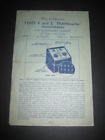 5-47tt Lionel Original Types And Transformers Operating Instructions