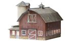 5865 Woodland Scenics Gauge Old Weathered Barn Assembled Lionel