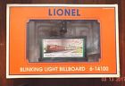 6-14100 Lionel Blinking Light Billboard 023922141002