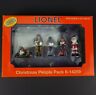 6-14259 Lionel Christmas People Pack Gauge Train Accessory Nib Nr Discontinued