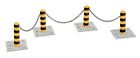 6-22580 Lionel O Bollards Chains Pack