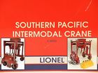 6-22922 Lionel Southern Pacific Sp Intermodal Crane Nib