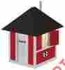 6-37176 Lionel Santa Fe Sf Crossing Shanty Toy Train Accessory O Gauge Warbonnet