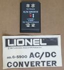 6-5900 Lionel Ac-dc Converter Ln