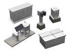 6-83688 Lionel Trackside Railroad Details Pack 0023922836885