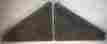 6190 Retaining Walls Wings Quarrystone Pair Atherton Scenics Prr Stone Blk O Scale Cast Foam