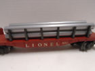 6511-15 Lionel Set Of Silver Pipes For Flat Car