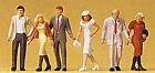65322 Preiser Scale Walking Figures 4041032653228