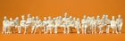 65602 Preiser Seated Passengers Unpainted 4041032656021
