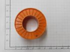 6561-90wrs Lionel Orange Cable Reel With White Stripe Wire