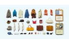 65811 Preiser Scale Unpainted Suitcases And Bags Kit Bn 4041032658117