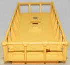 6812-8 Lionel Part Track Maintenance Car Cream Platform Complete