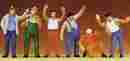68202 Preiser O Standing Trucker Figures 6