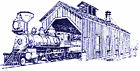 Cm72401 72401 Classic Miniatures Narrow Gauge Engine House Model Railroad Unptd Craftsman