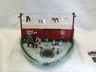 73-7940-200 Lionel Modern Christmas Hobo Hotel Illuminated Campfire Hand Painted