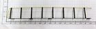 8000x-122s Lionel Black Yellow Long Side Rail Set