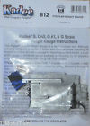 812 Kadee Coupler Height Gauge 765484008125