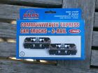 2-rail 843096008259 Atlas Gauge Commonwealth Express Car Trucks Item Nib