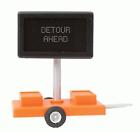 85-504-01 Miniatronics O Road Sign Detour