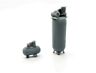 480904 870806 Usa Plastic Scale Air Compressors Short And Tall Gray