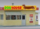 88-2451 Millers Dog House Animated Neon Sign O Ho Scale Miller Engineering