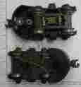 8851-70 Lionel Black Front Power Truck W Collector Roller