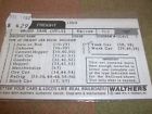 936-1360 Walthers Decal Scale Union Tank Utlx Car Yellow Decals