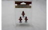 9898198 Lemax Accessories Metal Fire Hydrant Set Of New 728162349712