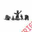 A2737 Woodland Scenics Black Bears O Scale 724771027379