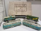 29542 Aa 1953-54 Marx Box Diesel 62 Gauge Set Tin Freight