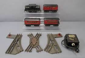 1306 American Flyer 1219 Vintage O Prewar Tinplate Passenger Set 1218 1205 And