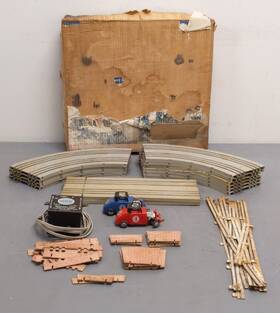 19060 American Flyer Vintage O Stock Car Race Set/box