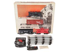 20405 American Flyer Vintage S 1958 Docksider Train Set/box