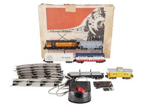 20430 American Flyer Vintage S Sunshine Special Diesel Freight Train Set/box