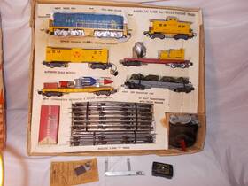 W-109 American Flyer 20525 #20525 Inch The Defender Set Train In Original Box Lot #w-109