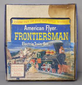 20655 American Flyer Vintage S Frontiersman Freight Set - Box And Liner Only/box