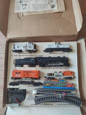 20730 American Flyer Gilbert Inch The Champion Freight Set Tested