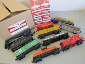 20768 American Flyer S Smokey Mountain Train Set-orig Trains Reproduction Boxes