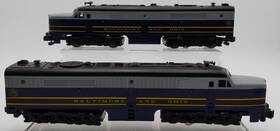 4-8153s American Flyer S B&o/baltimore And Ohio Pa-1 A-a Diesel Engine Set