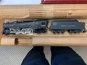 4613a American Flyer 4619a Set 1948 Hudson Passenger In Original Box