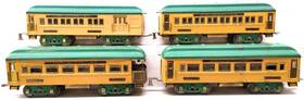 American Flyer 4637s Vintage Std Gauge Pocahontas Set 4340 4341 4342 4343