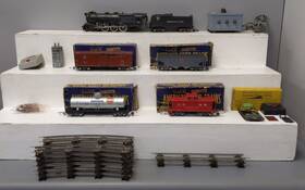 5204w American Flyer Vintage S Af Freight Set 315 633 632 625 630